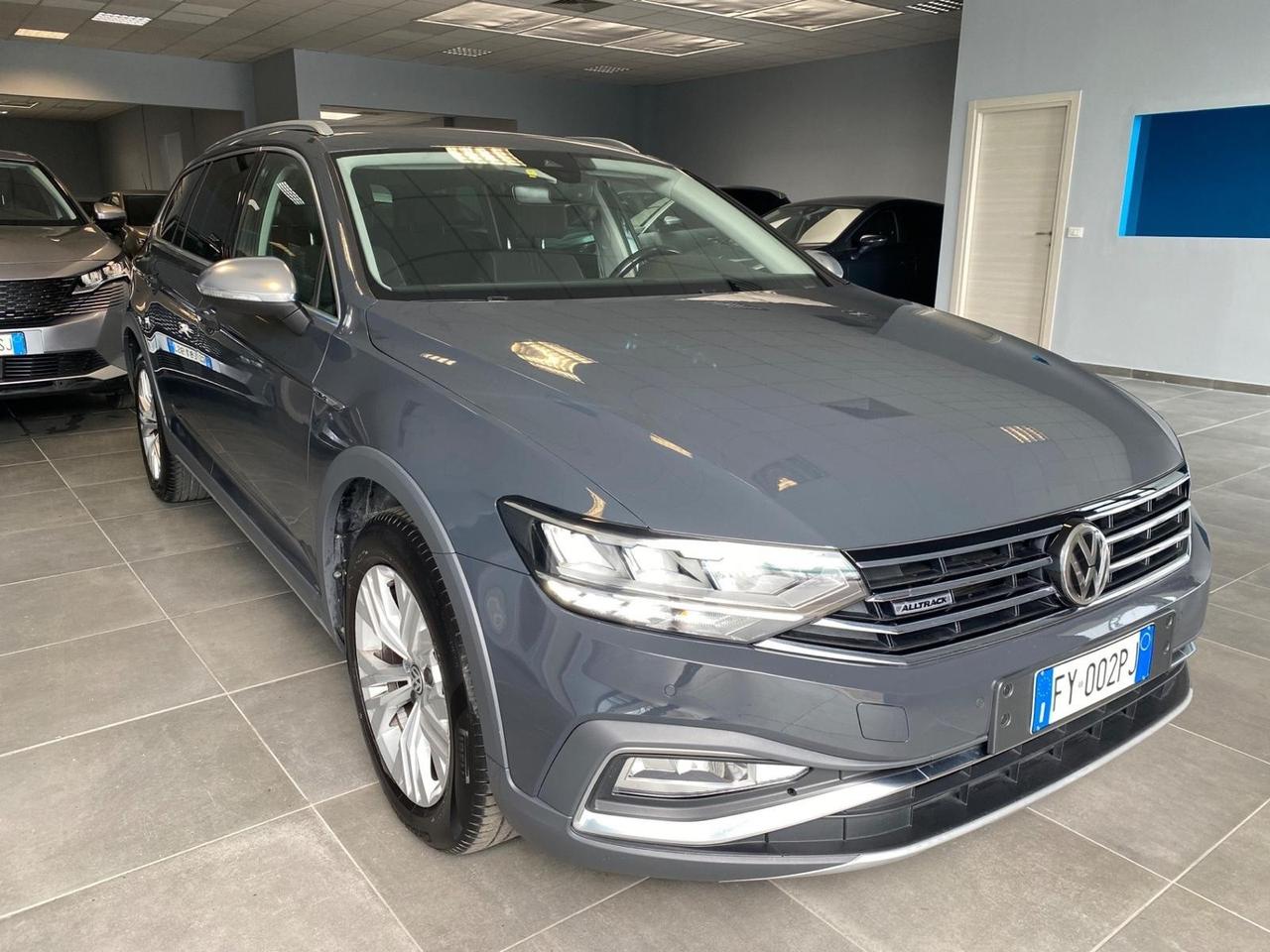 VOLKSWAGEN PASSAT 2.0 ALLTRACK 4MOTION DSG BMT TDI 190CV - FULL LED, VIRTUAL COCKPIT, TAGLIANDATA DA CASA MADRE