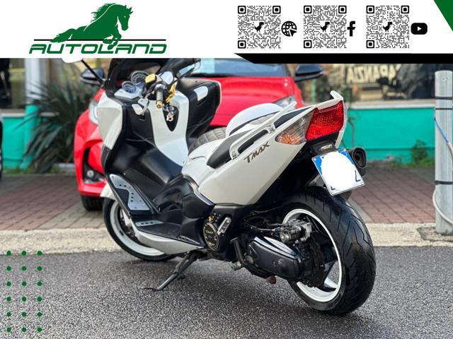 YAMAHA T-Max 500 WhiteMax*Scarico Akrapovic*SellaPelleBicolore