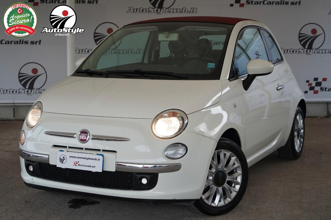 Fiat 500 C 1.2 Lounge 69Cv 74000 Km