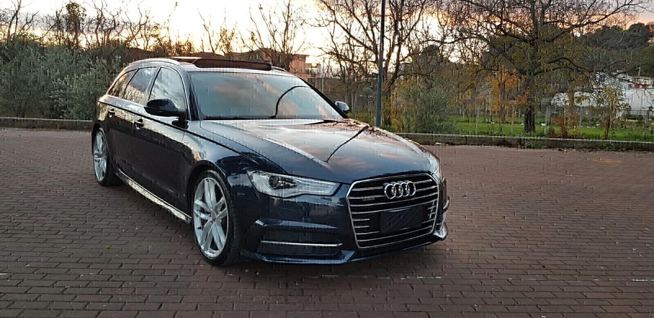 Audi A6 Avant 3.0 TDI 272 CV quattro S tronic s-line,tetto apribile,interni in pelle ghiaccio,fari led bixeno,,cerchi da 20,navigatore ,full optional