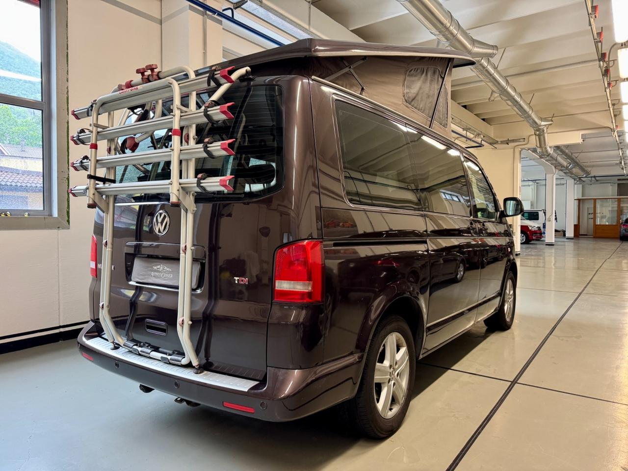 Volkswagen California - PORTABICI - TAVOLINO - GANCIO
