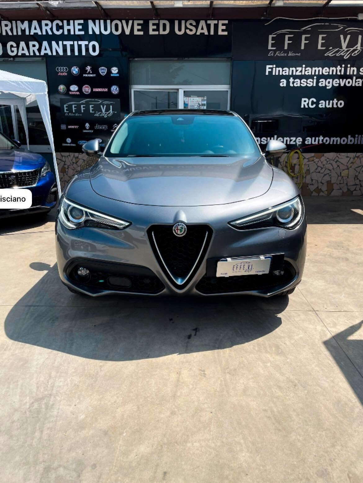 Alfa Romeo Stelvio 2.2 Turbodiesel 210 CV AT8 Q4 full optional tetto panoramico