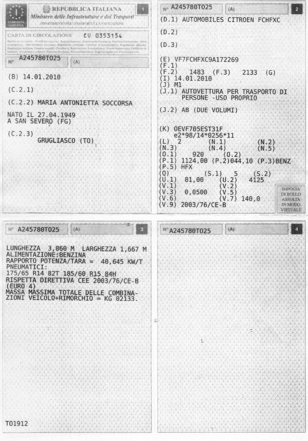 Citroen C3 1.1 BZ 129500Km