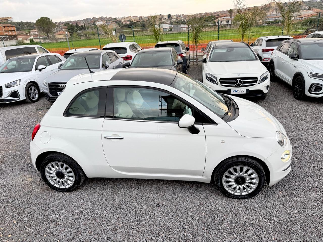 FIAT 500 1.2 Lounge TETTO IN VETRO SENSORI PARCHEGGIO