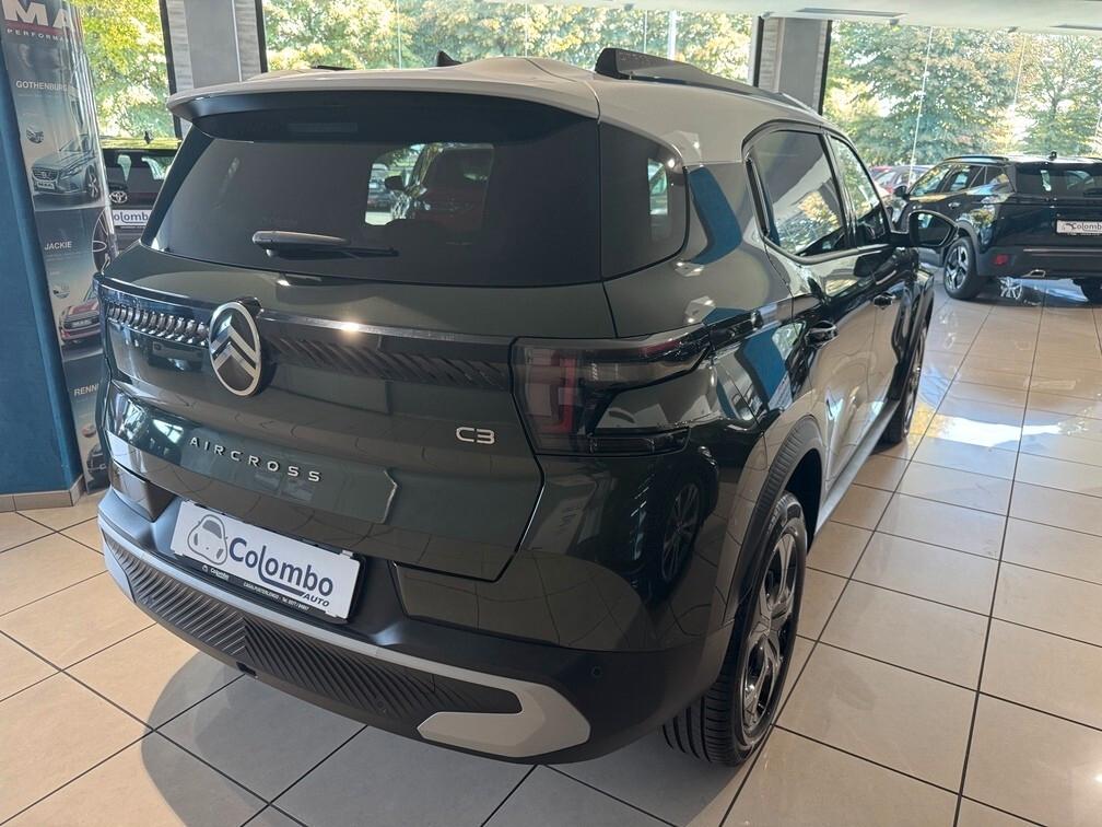 Citroen C3 Aircross 1.2 puretech turbo Plus 100cv Led App conn Cam 17" Neopat