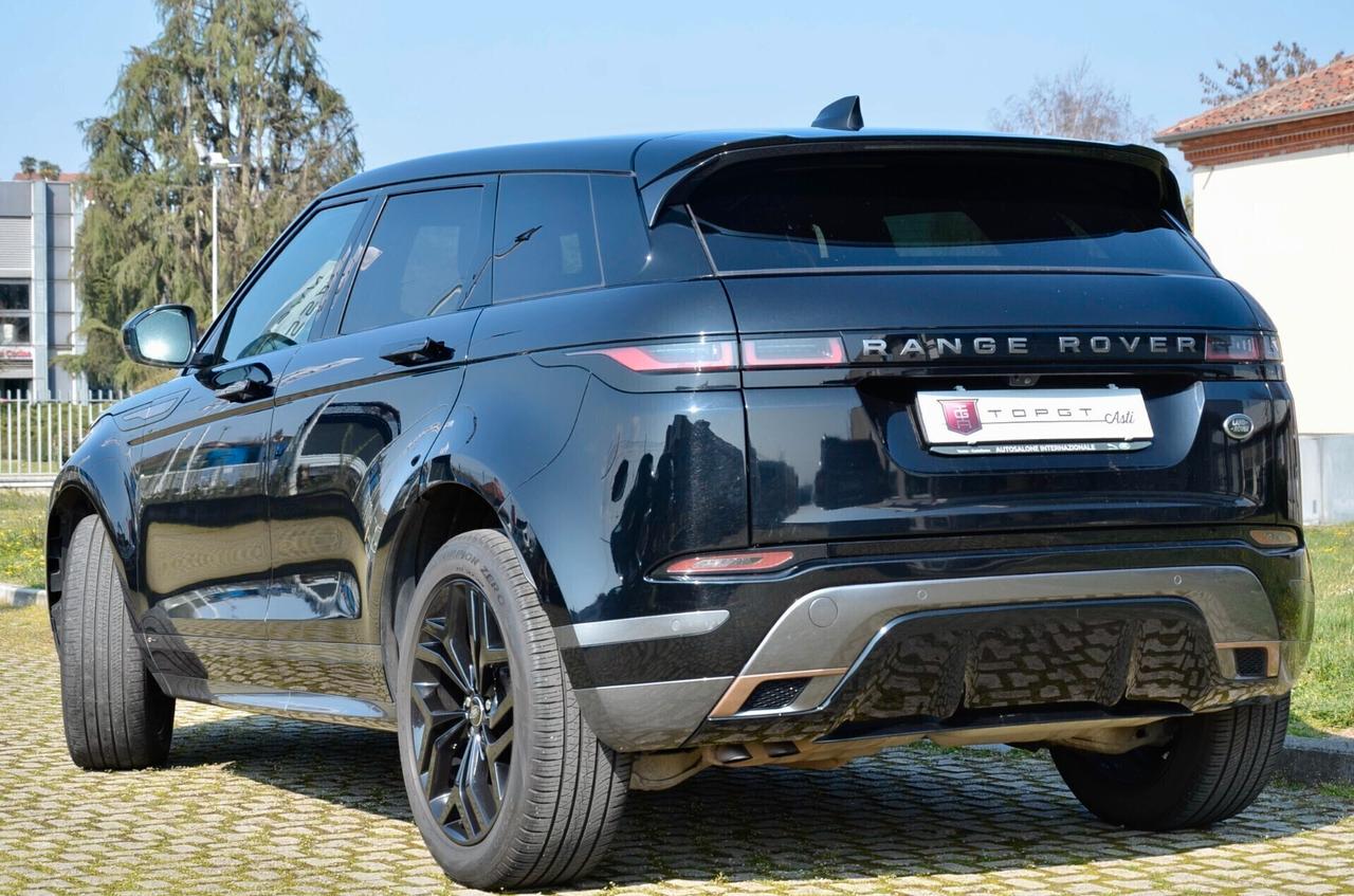 LAND ROVER RANGE ROVER EVOQUE 2.0d i4 MHEV R-DYNAMIC SE AWD 150cv AUT, UFF ITALIANA, SERVICE CON FATTURE, RETROCAMERA, APPLE ANDROID, 20", PERMUTE