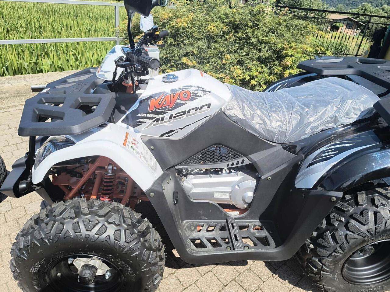 Quad agricolo 200 kayo targa gialla