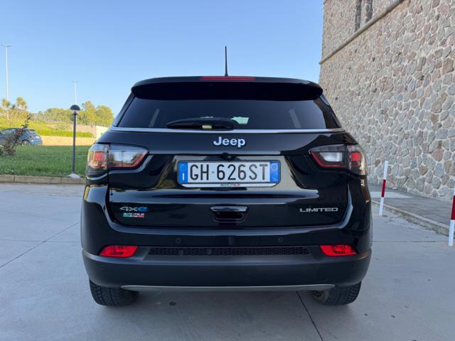 JEEP Compass 190CV 4XE LIMITED TOTAL BLACK PHEV+18''+RCAM+PELLE