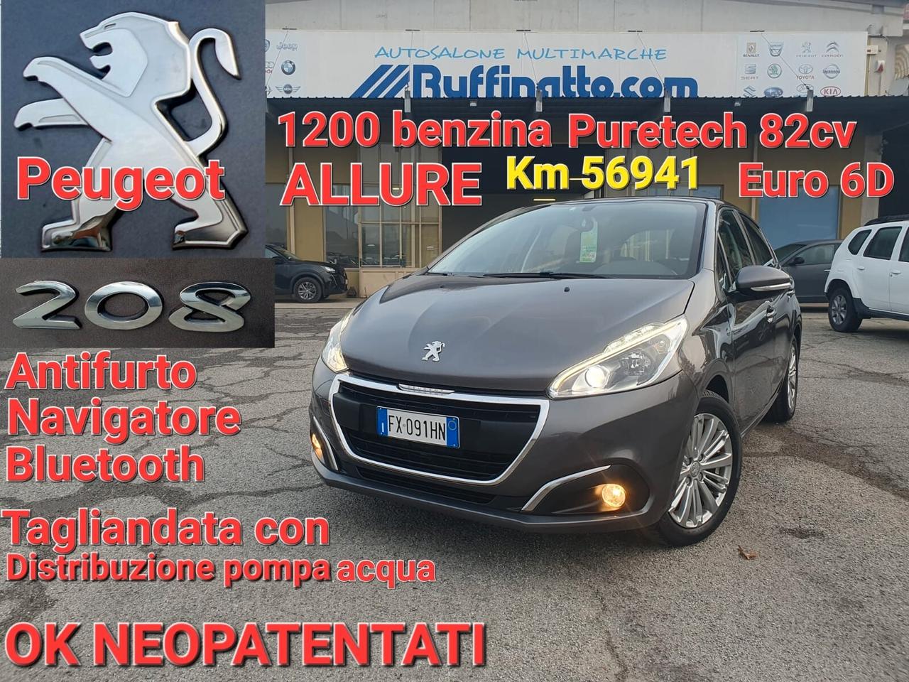 Peugeot 208 PureTech 82 5 porte Allure