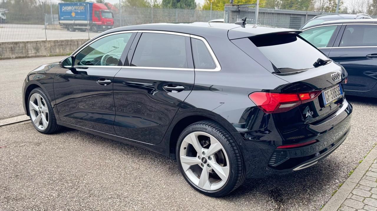 Audi A3 SPB 30 TFSI S tronic Advanced V COCKPIT IBRIDA