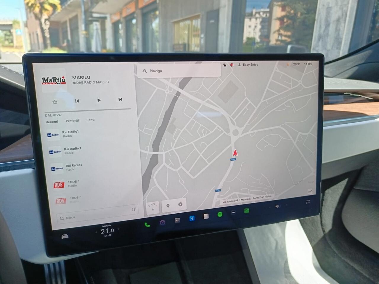 Tesla Model S 100kWh LONG RANGE, UFFICIALE, UNICOPROPROPRIETARIO, IVA ESPOSTA