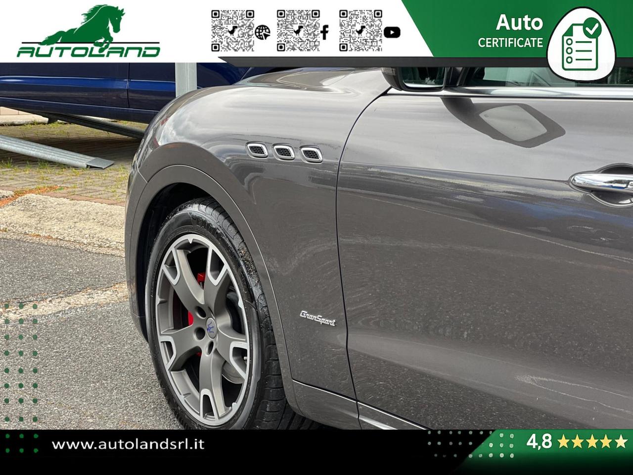 Maserati Levante 3.0 V6 Gransport 275cv auto Tetto Full