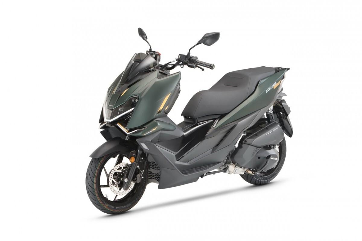 Nuovo Zontes 125X – Telaio in alluminio – 14,9 CV – € 2.990 f.c.