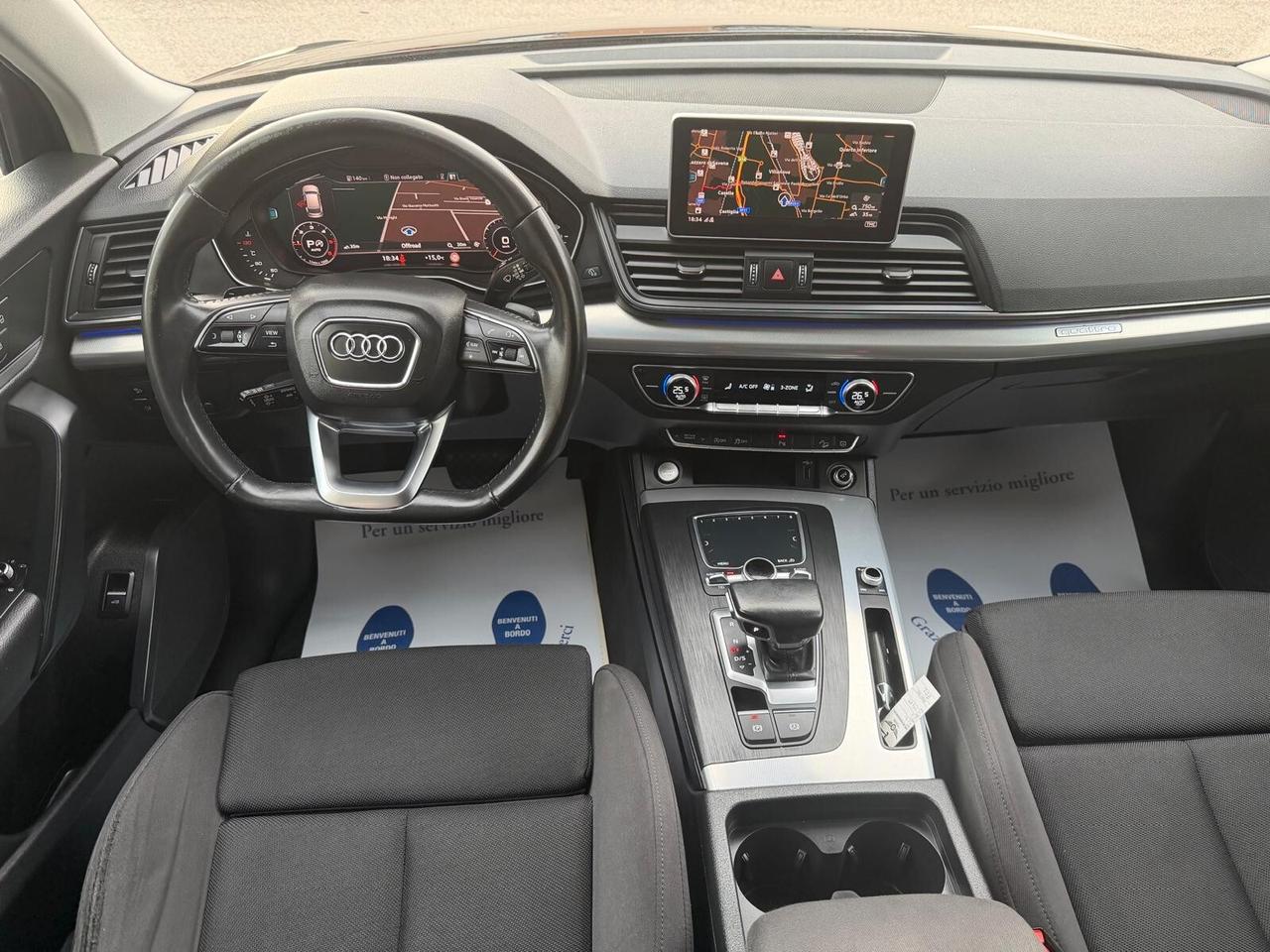 Audi Q5 40 TDI quattro S tronic Sport Virtual Cockpit, Fari Full Led e pacchetto luci ambiente multicolor