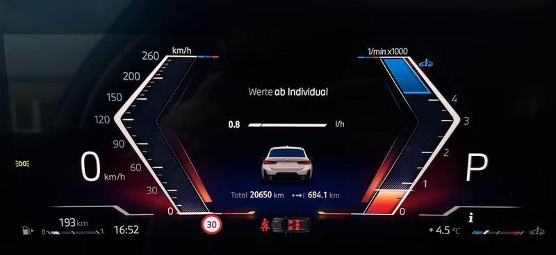 BMW Serie 3 320d 48V MSport Touring auto Tetto Full Led Camera 360° HUD