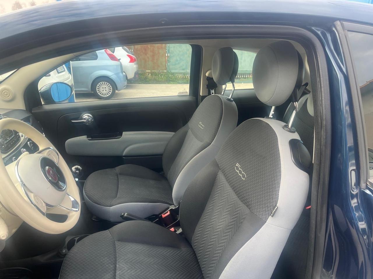 Fiat 500-1.2 benz-km 80000-09/2018