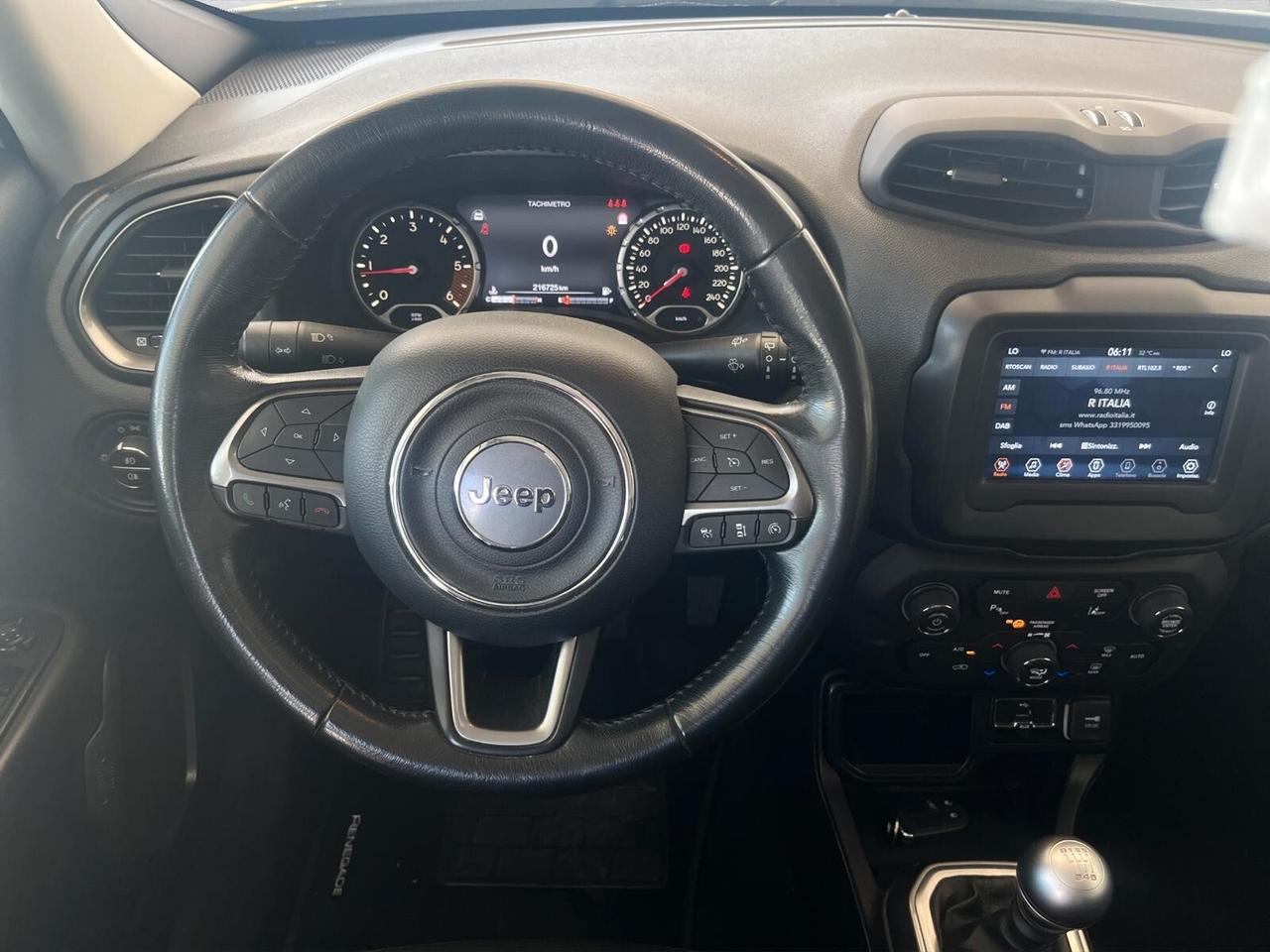 Jeep Renegade 1.6 Mjt 120 Limited LED COME NUOVA
