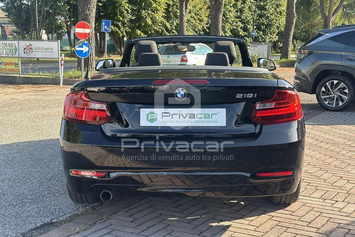 BMW 218i Cabrio Advantage
