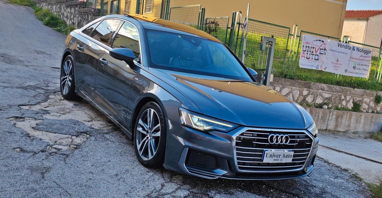 Audi A6 40 2.0 TDI Mhev 204cv Quattro S-Line Int/ext Tetto Apribile..!!!..Full...!!!