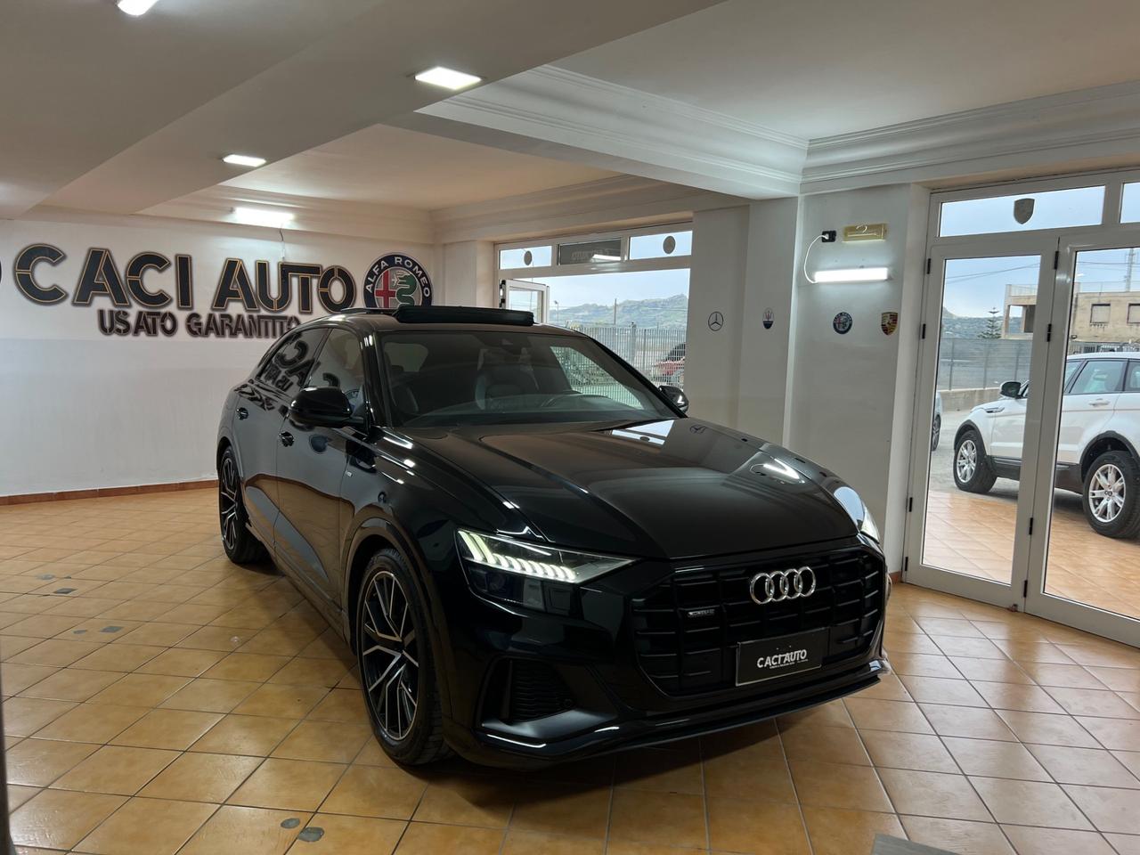 Audi Q8 50 TDI 286 CV quattro tiptronic Sport S line total black full optional