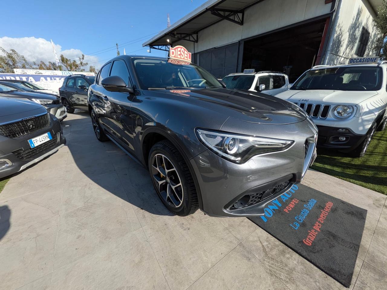 Alfa Romeo Stelvio 2.2 Turbodiesel 210 CV AT8 Q4 Super CAMERA