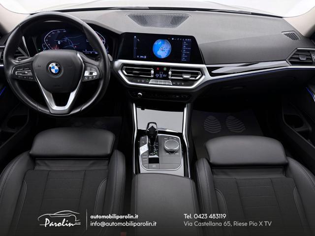 BMW 318 d 48V Sport Aut. Berlina Black pack-Telecamera-LED