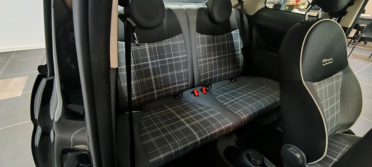 Fiat 500 1.2 lounge unipro km34mila ok neopatentati