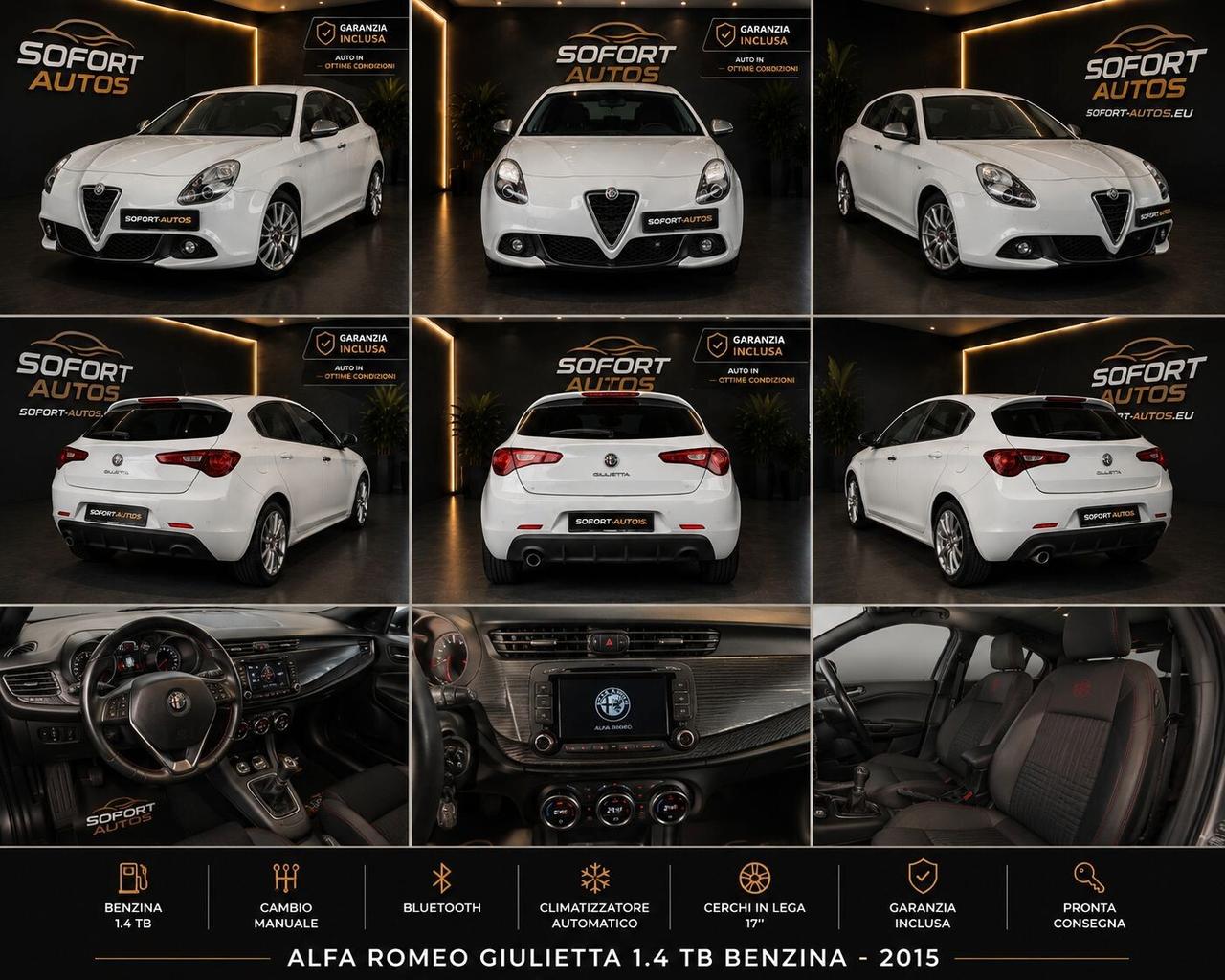 Alfa Romeo Giulietta 1.4 Turbo 120 CV GPL Progression