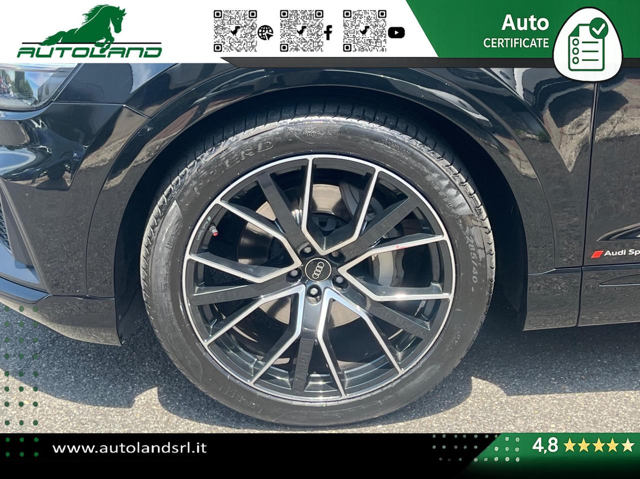 Audi Q8 50 3.0 286cv S-line Pelle Totale*Matrix*iva det