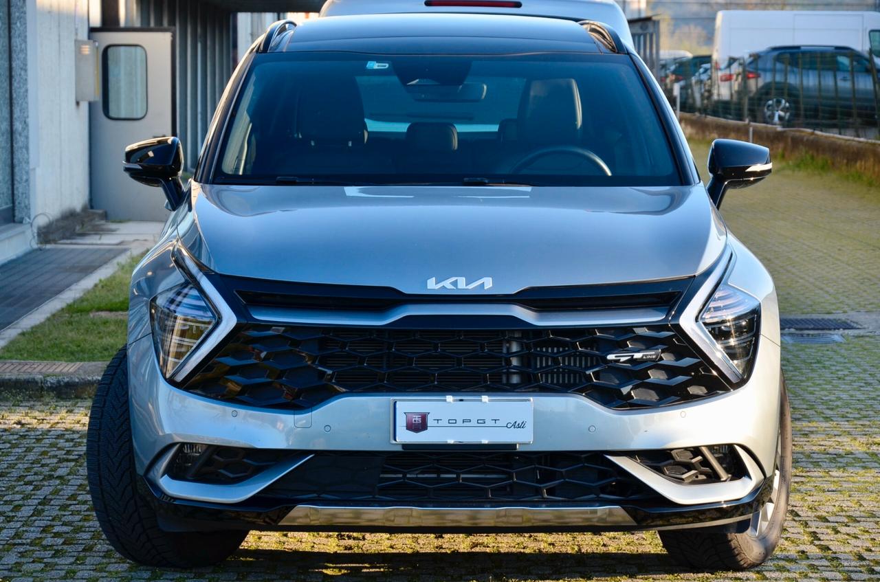 KIA SPORTAGE 1.6 TGDI HEV GT-LINE SUNROOF PACK 230cv AUT, GARANZIA UFF KIA, SERVICE KIA, UNICOPROPRIETARIO, TETTO, FARI FULL LED, PERMUTE