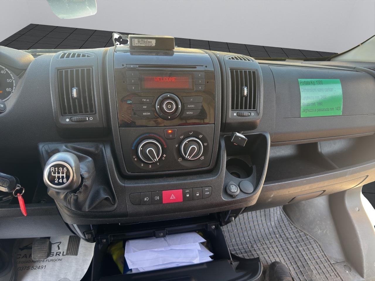 Fiat Ducato 33 2.3 MJT 130 CV EURO 5B (PC-TN L1H1)SENSORI-POCHI KM!