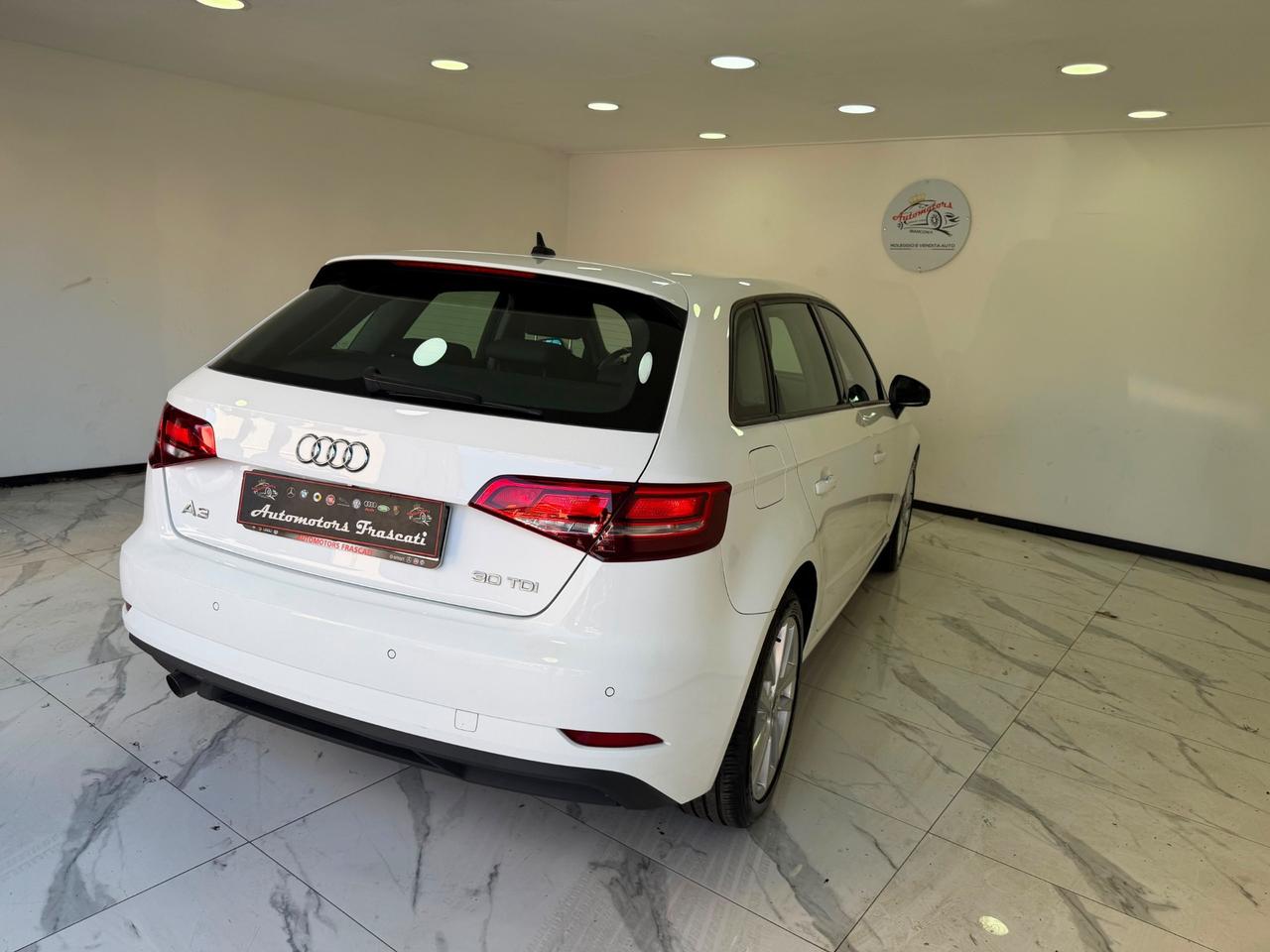 Audi A3 SPB 30 TDI Sport-116 cv-S-TRONIC-GARANTITA-2019