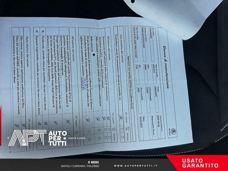 Skoda Scala Scala 1.0 g-tec Sport 90cv