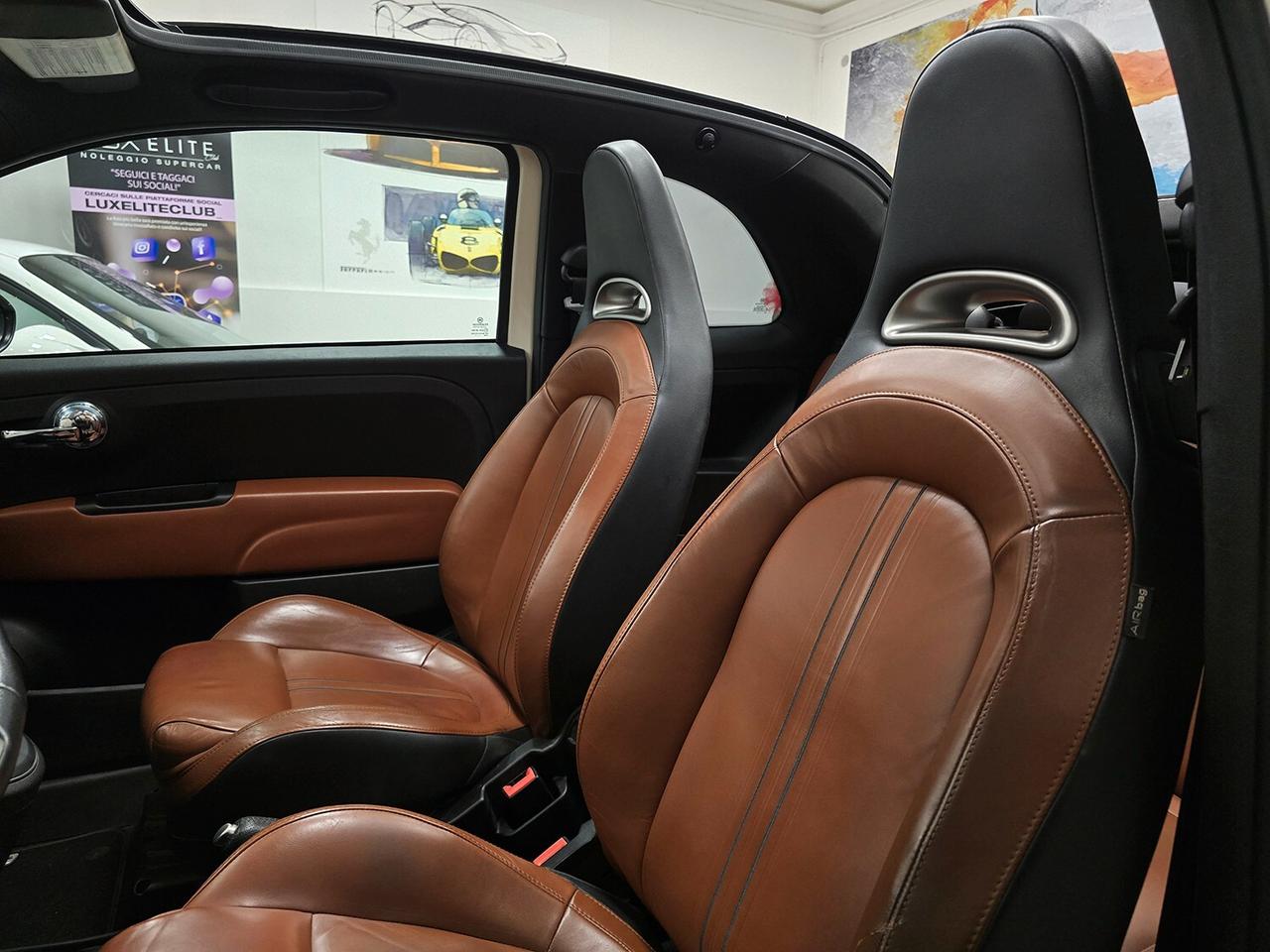 Abarth 500C 595C 1.4 BICOLORE_POCHISSIMI KM_DISTRIB FATTA! TOP