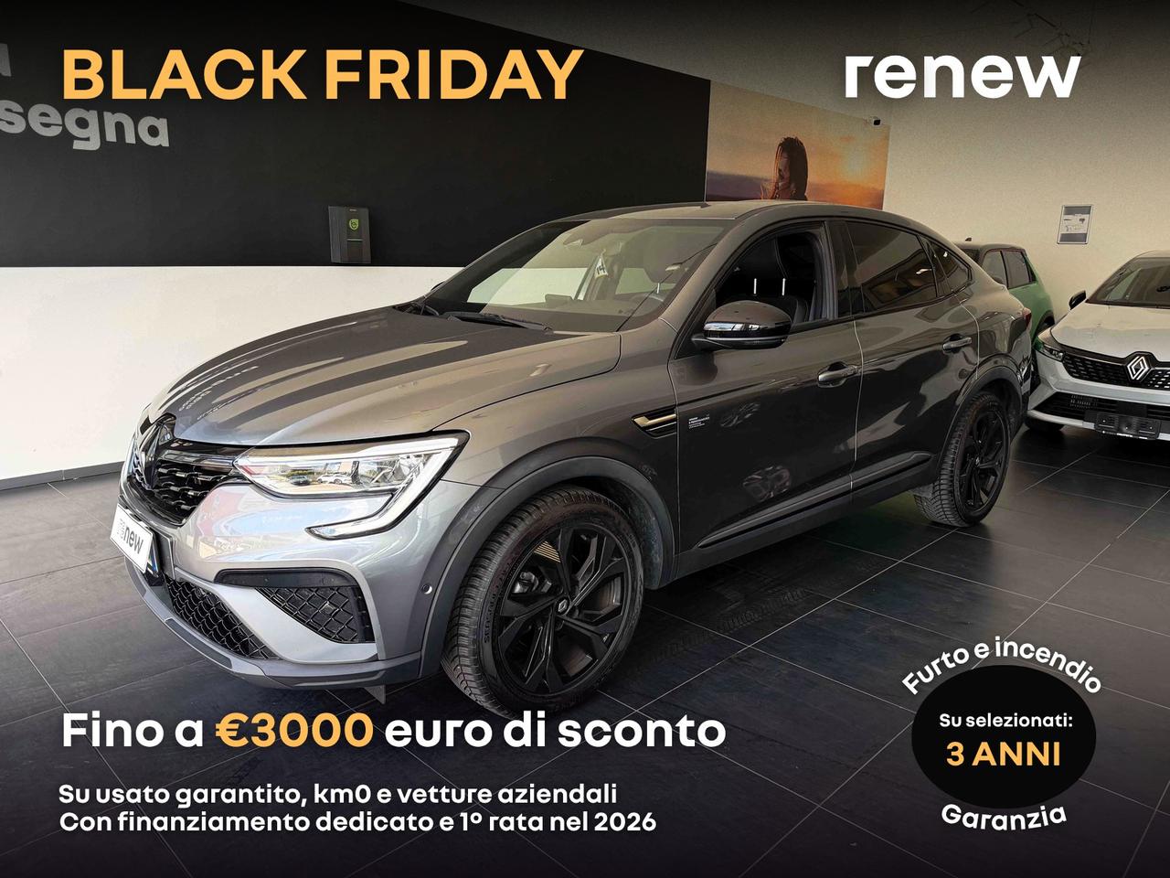 Renault Arkana 1.6 e-tech full hybrid e-tech engineered fast track 145cv