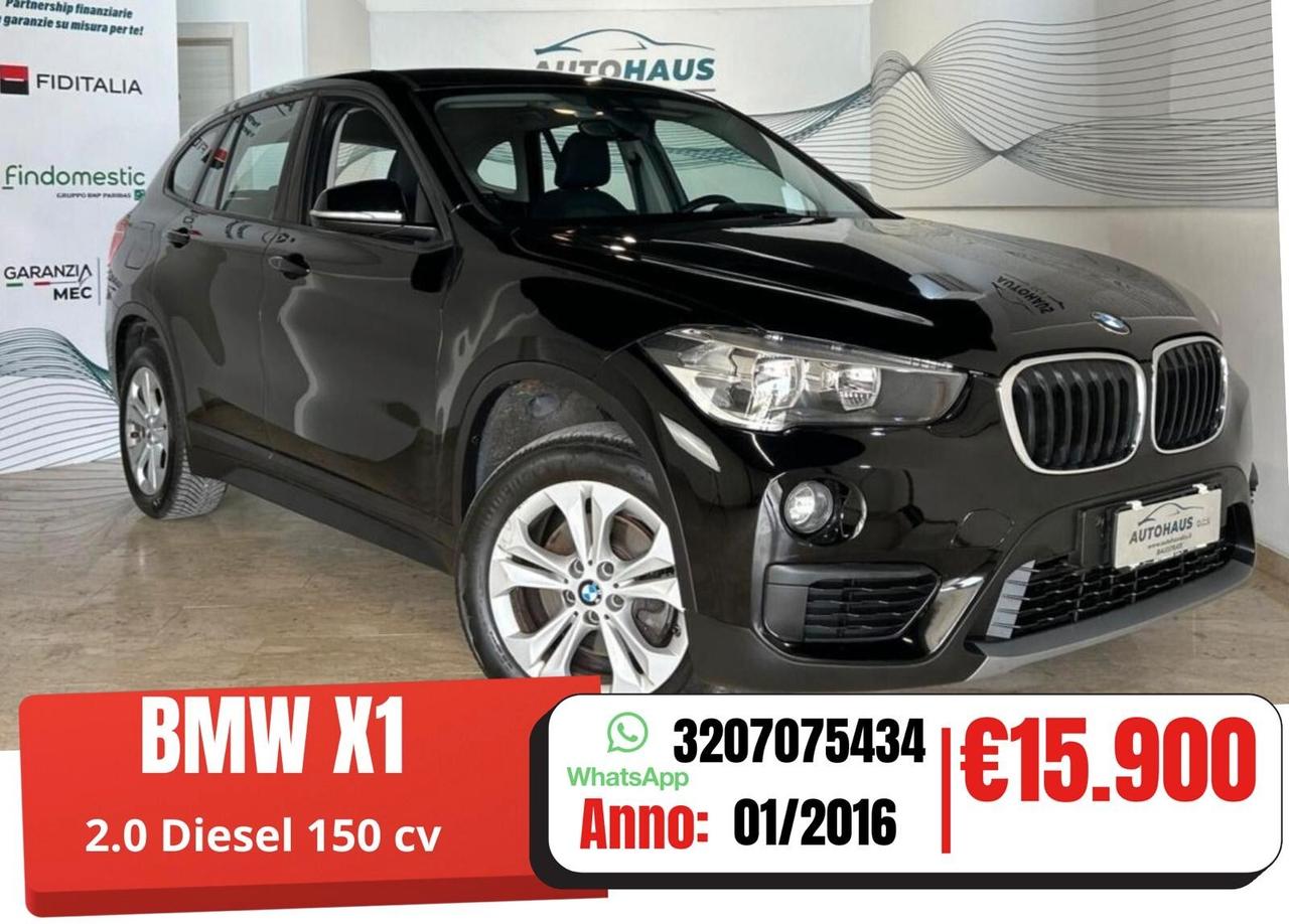 Bmw X1 sDrive18d Advantage