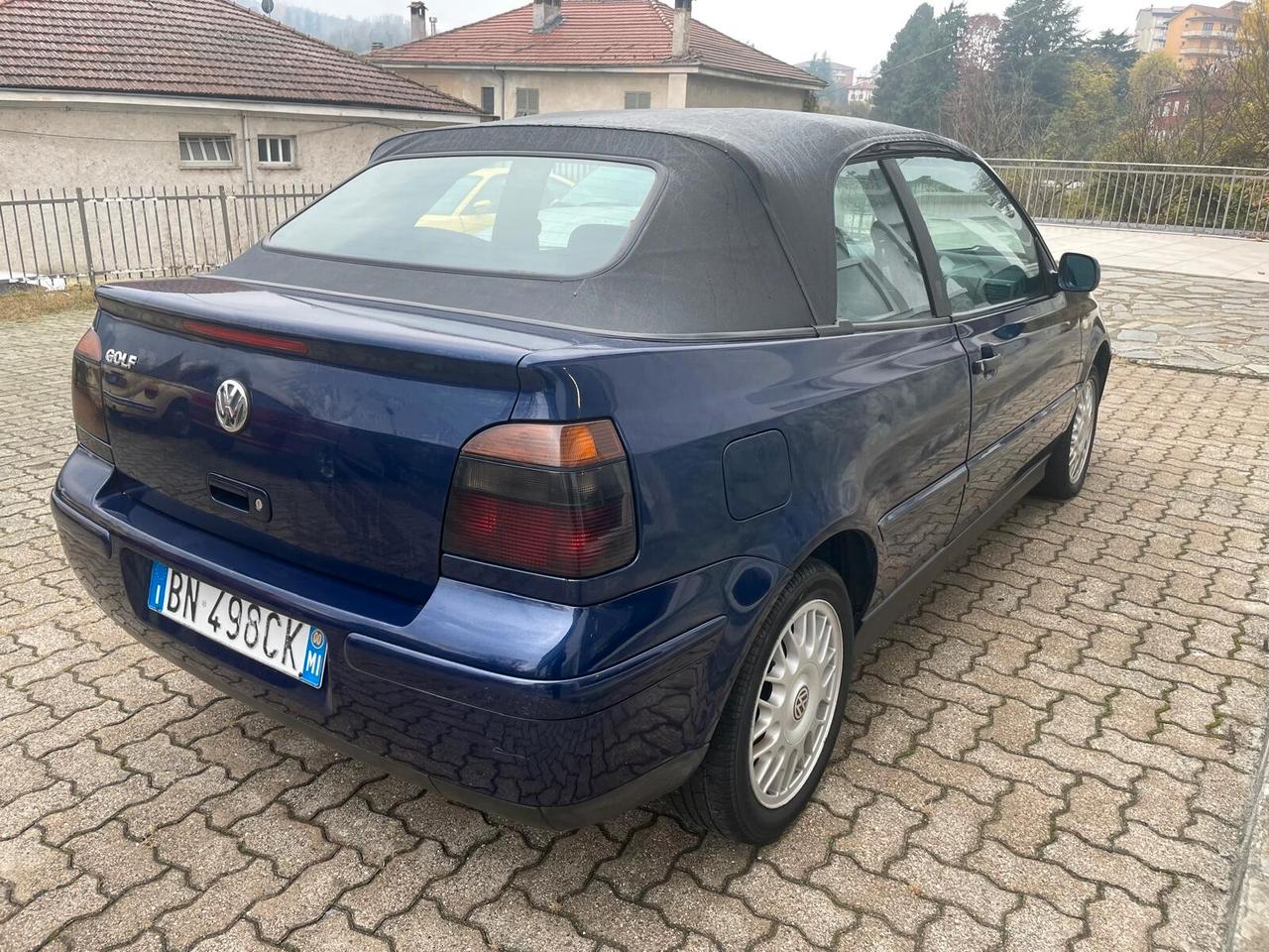 Volkswagen Golf Cabriolet 1.6 cat 3 porte