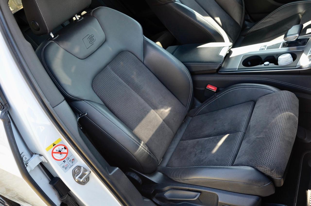AUDI A6 AVANT 45 3.0 TDI MHEV S-LINE INT+EXT QUATTRO 231cv TIPTRONIC, SERVICE AUDI, EURO 6D, BLACK PACK, MATRIX, BANG & OLUFSEN, GANCIO TRAINO, PERMUTE