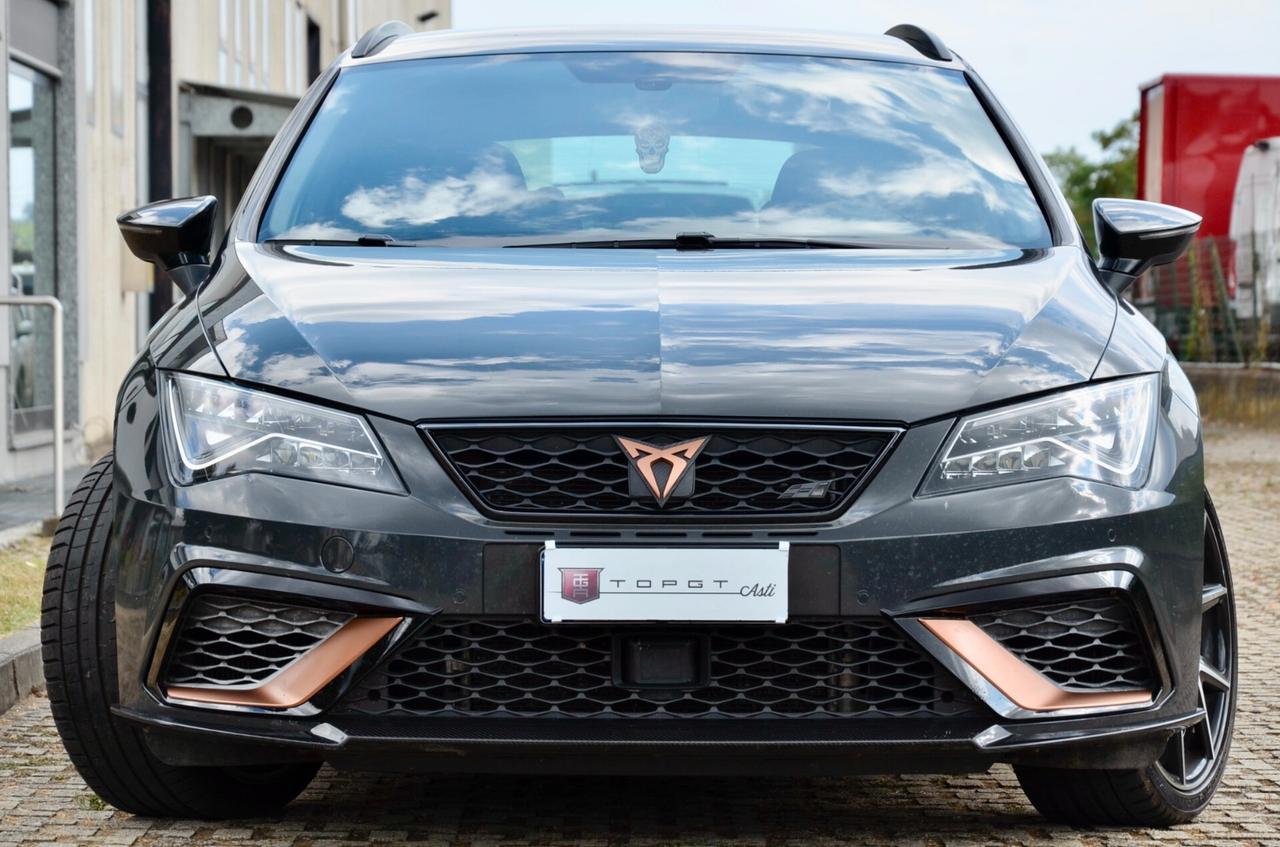 CUPRA LEON ST 2.0 TSI CUPRA R 4DRIVE 300cv DSG, UFF ITALIANA, SERVICE UFF SEAT, EURO 6D, SCARICO, FARI LED, PADDLE, NAVI, PERMUTE