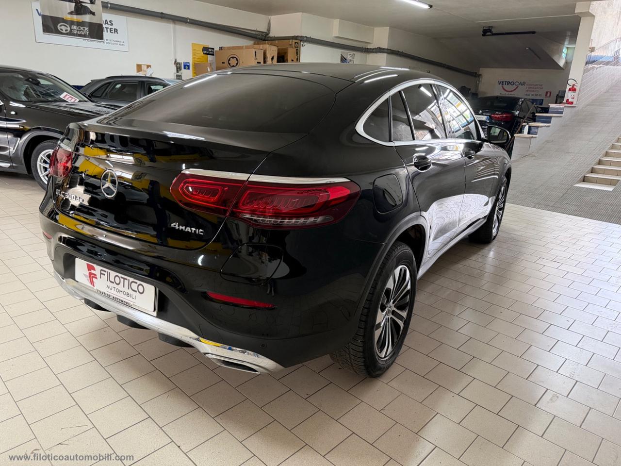 MERCEDES-BENZ GLC 300 de 4M Plug-in hyb. Coupé Sport PELLE - FARI LED FULL!!