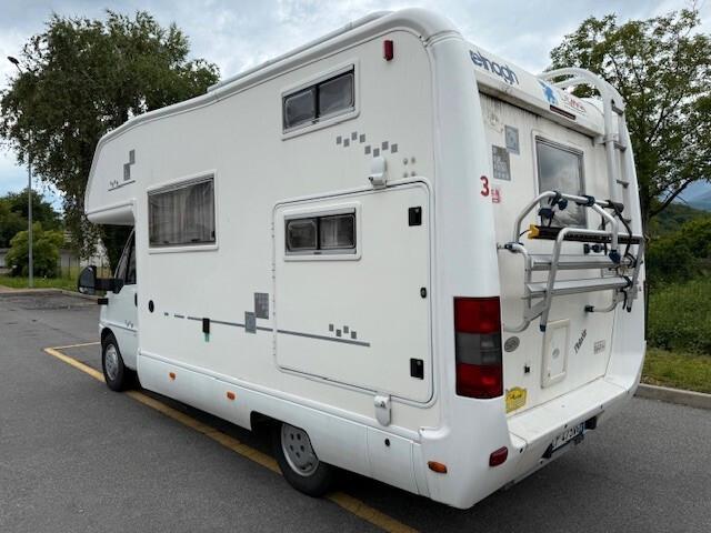 Fiat MANSARDATO 5 POSTI + PORTA BICI + PANNELLI