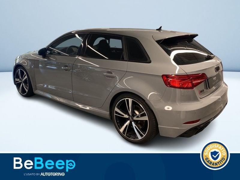 Audi A3 RS3 SPORTBACK 2.5 TFSI QUATTRO S-TRONIC