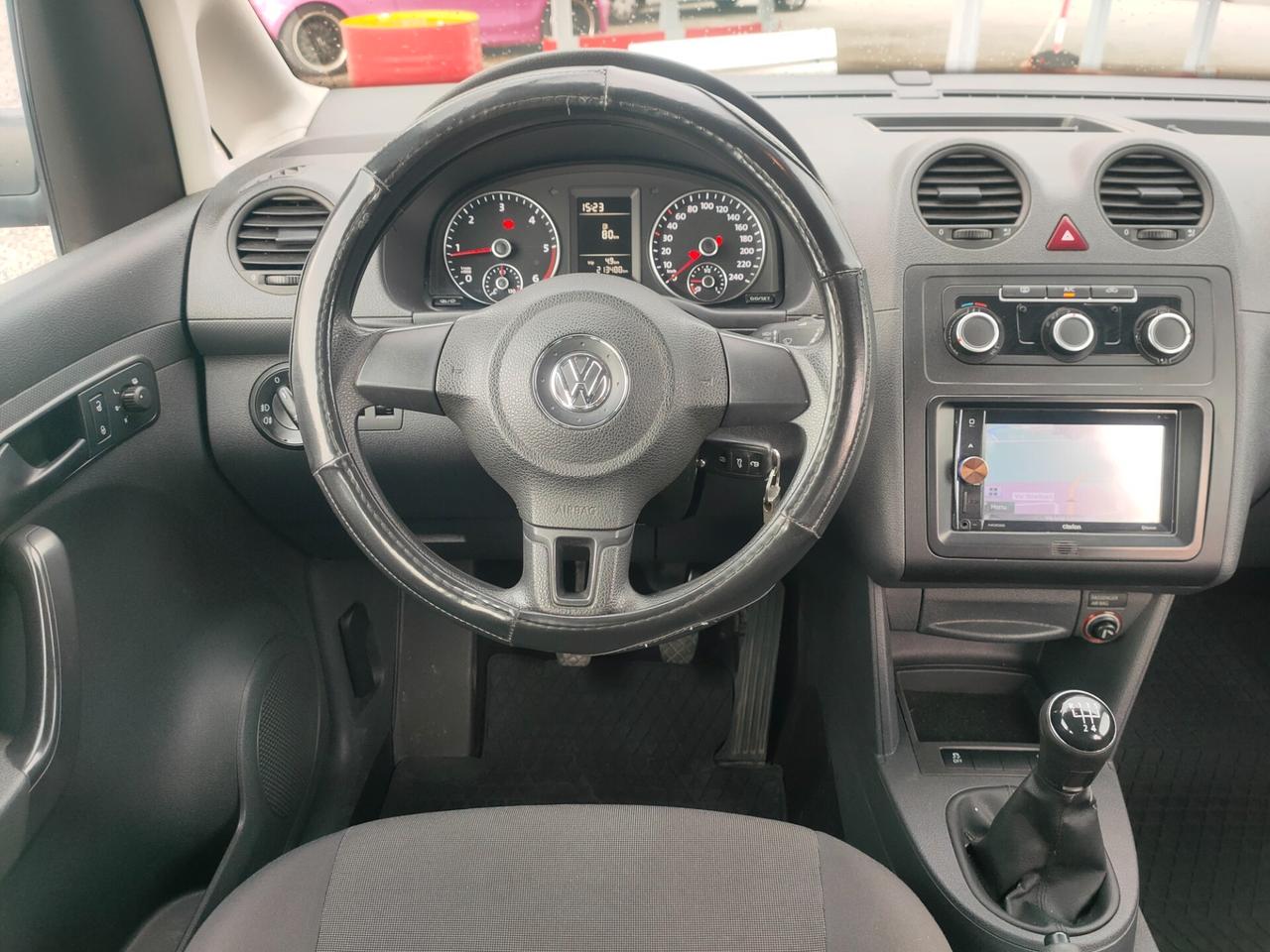 Volkswagen Caddy 1.6 TDI 75 CV 5posti. Trendline autocarro cinghia sostituita