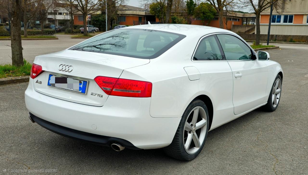 Audi A5 2.7 v6 cambio manuale unico proprietario garantita 12 mesi