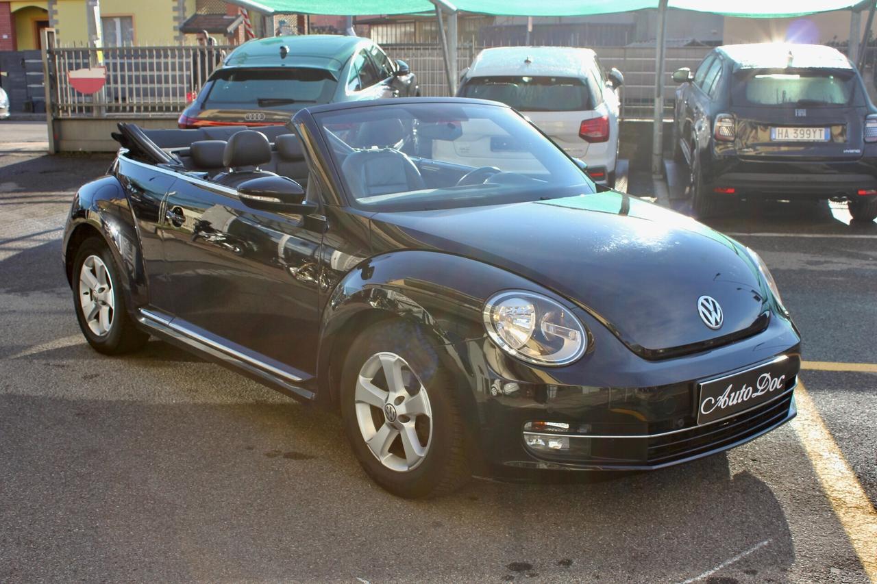 Volkswagen Maggiolino Cabrio 1.2 TSI Design 105CV NAVY PLUS SEDILI RISCALDATI