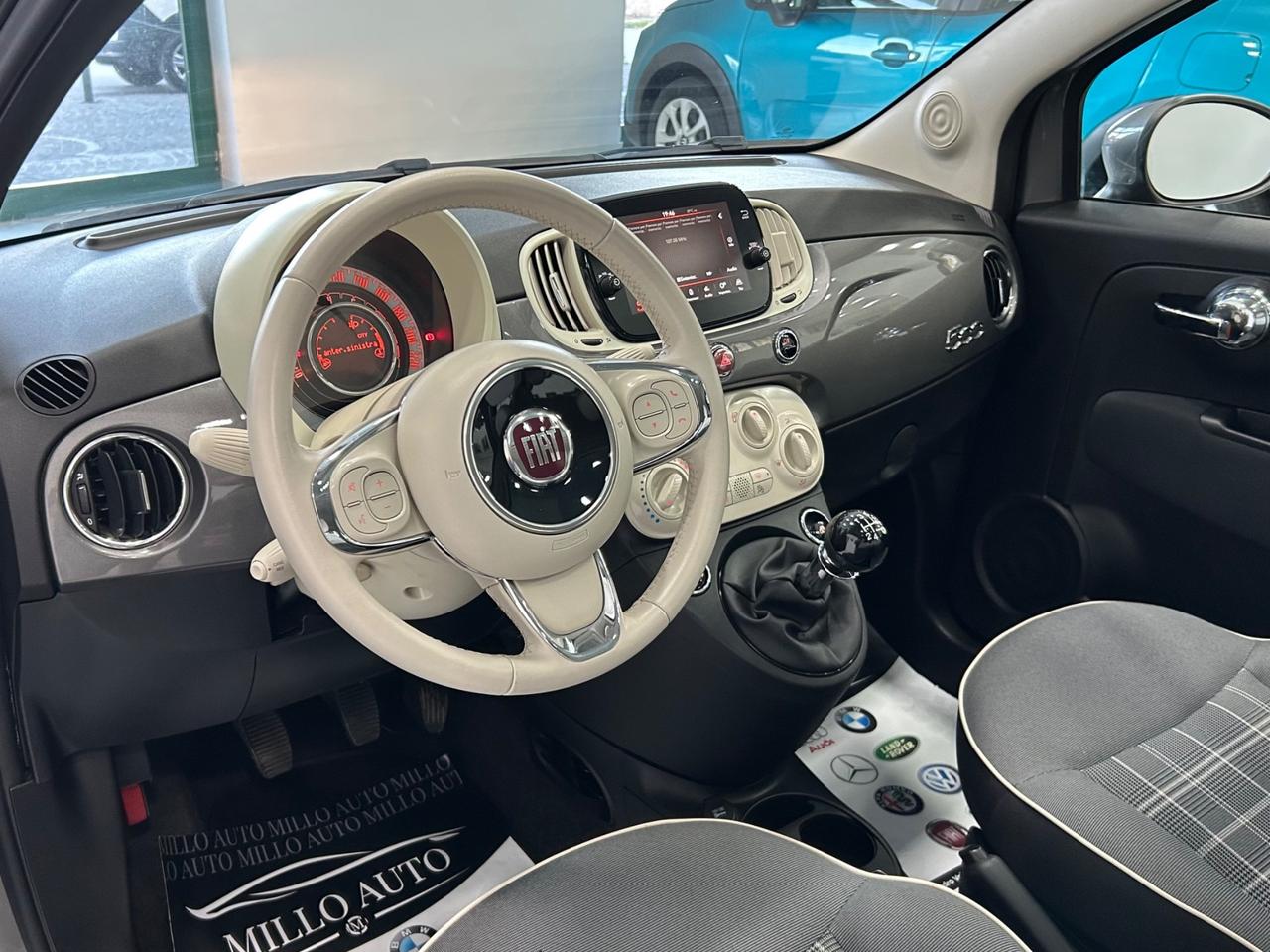 Fiat 500 1.2cc 69cv Lounge Unico Proprietario