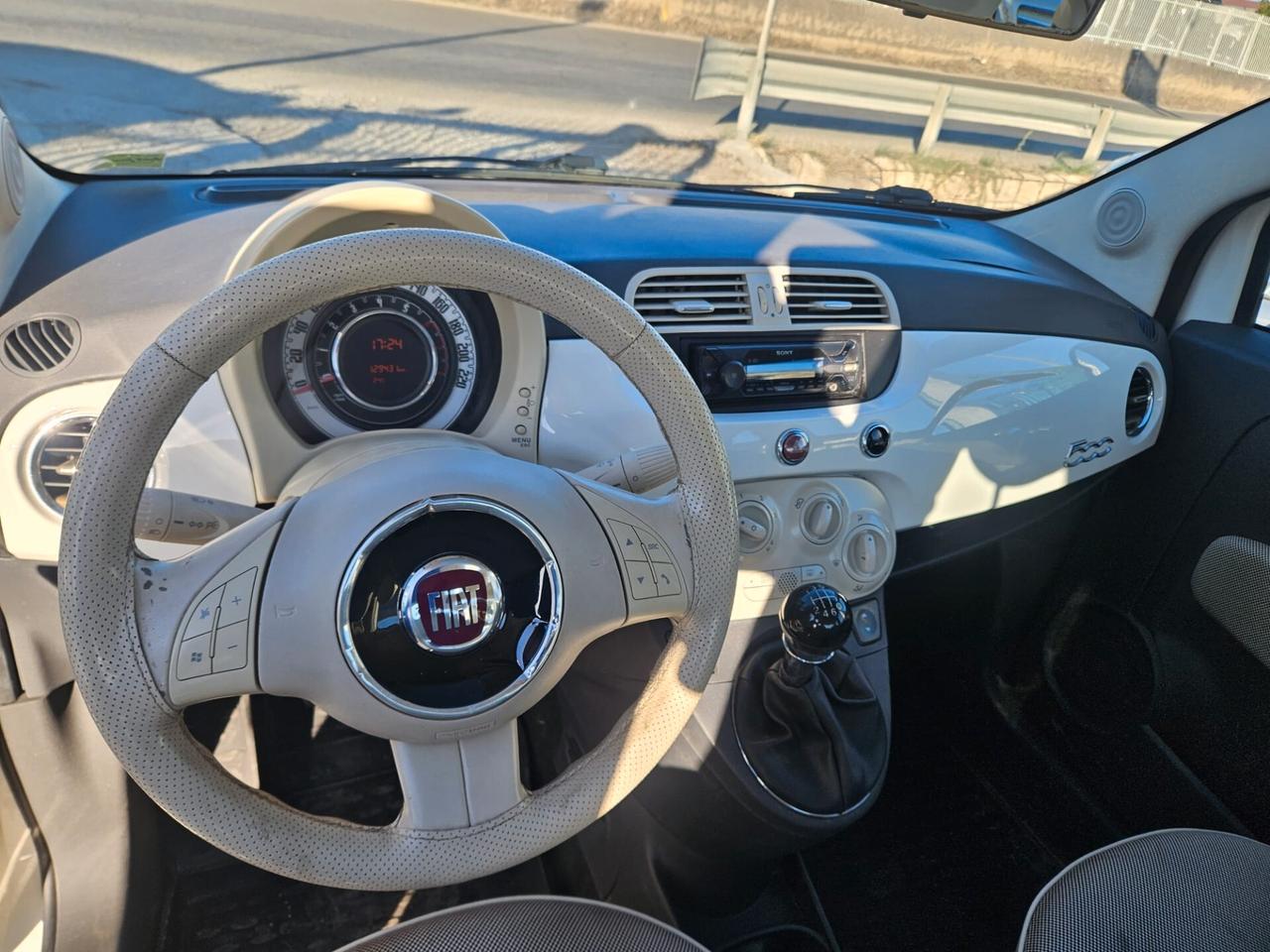 Fiat 500 Lounge 129.000km Tetto aprib.