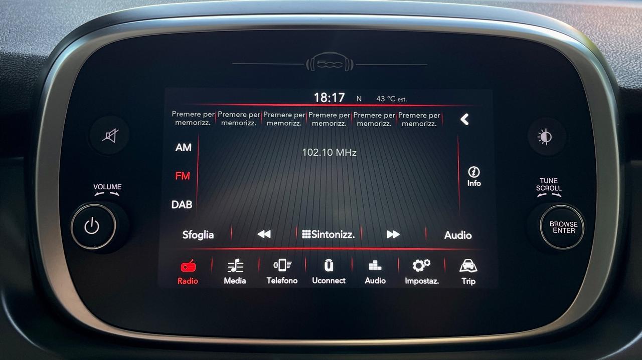 FIAT 500X 1.3 MULTIJET SPORT 95 - LANE ASSIST, CRUISE CONTROL, NEOPATENTATI
