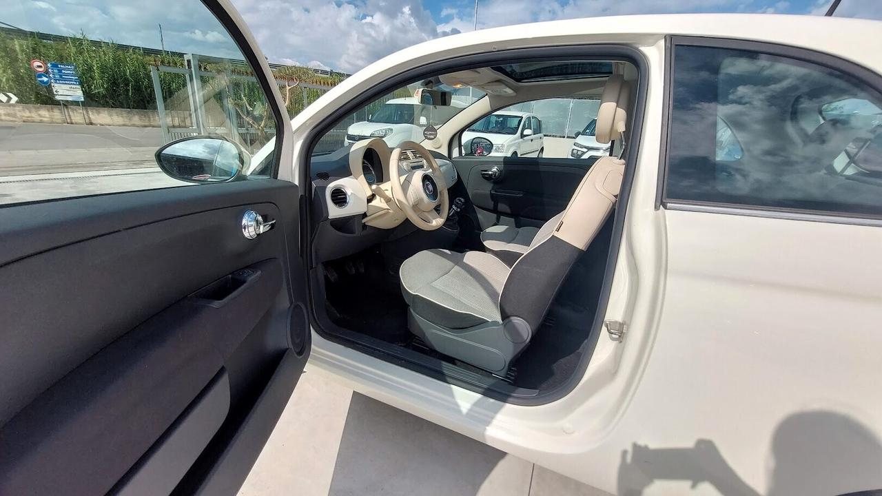 Fiat 500 1.2 Lounge 2015 con tetto panoramico