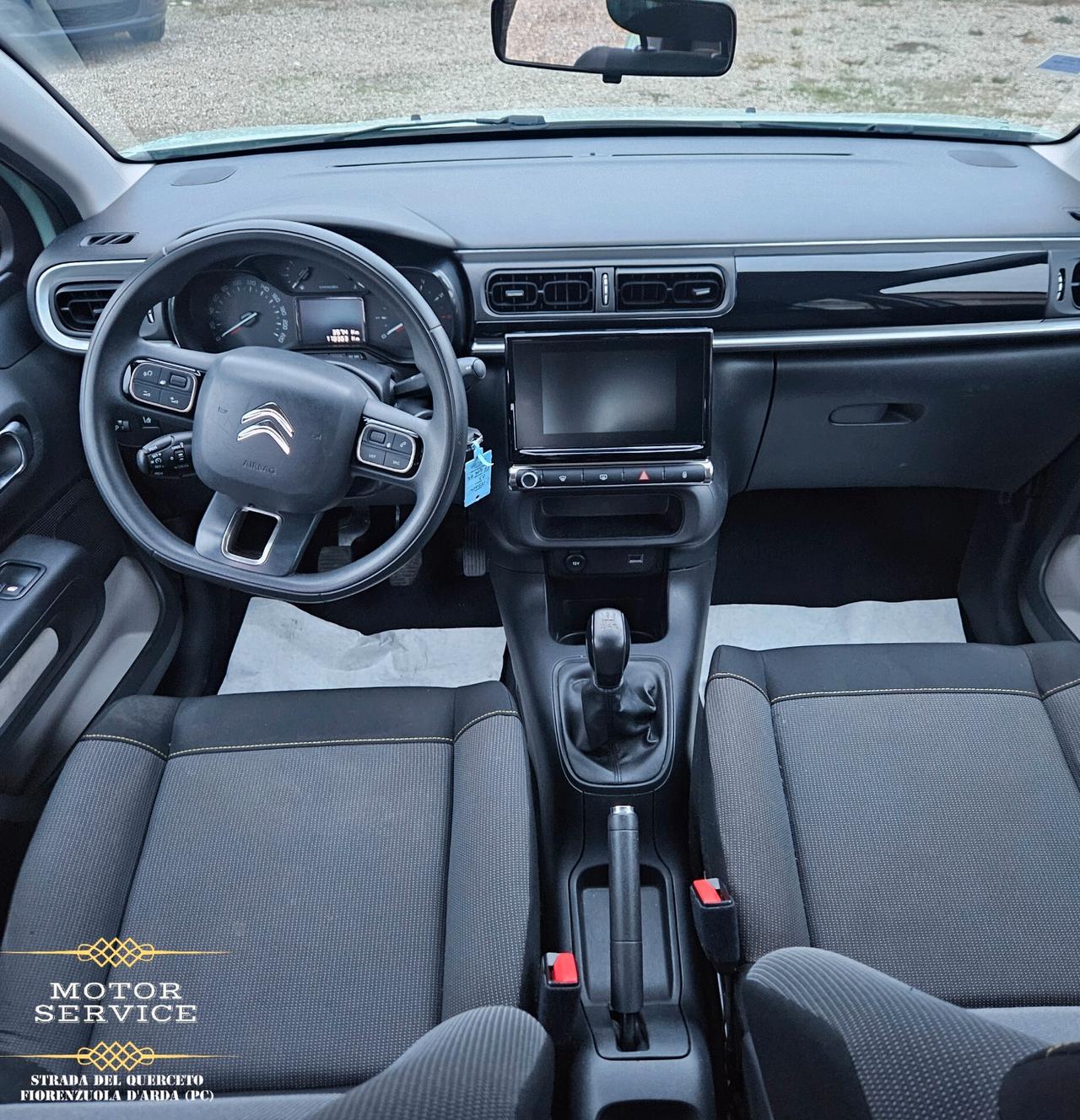 Citroen C3 VERDE TIFFANY 1.2 BENZ DA 89€ MESE